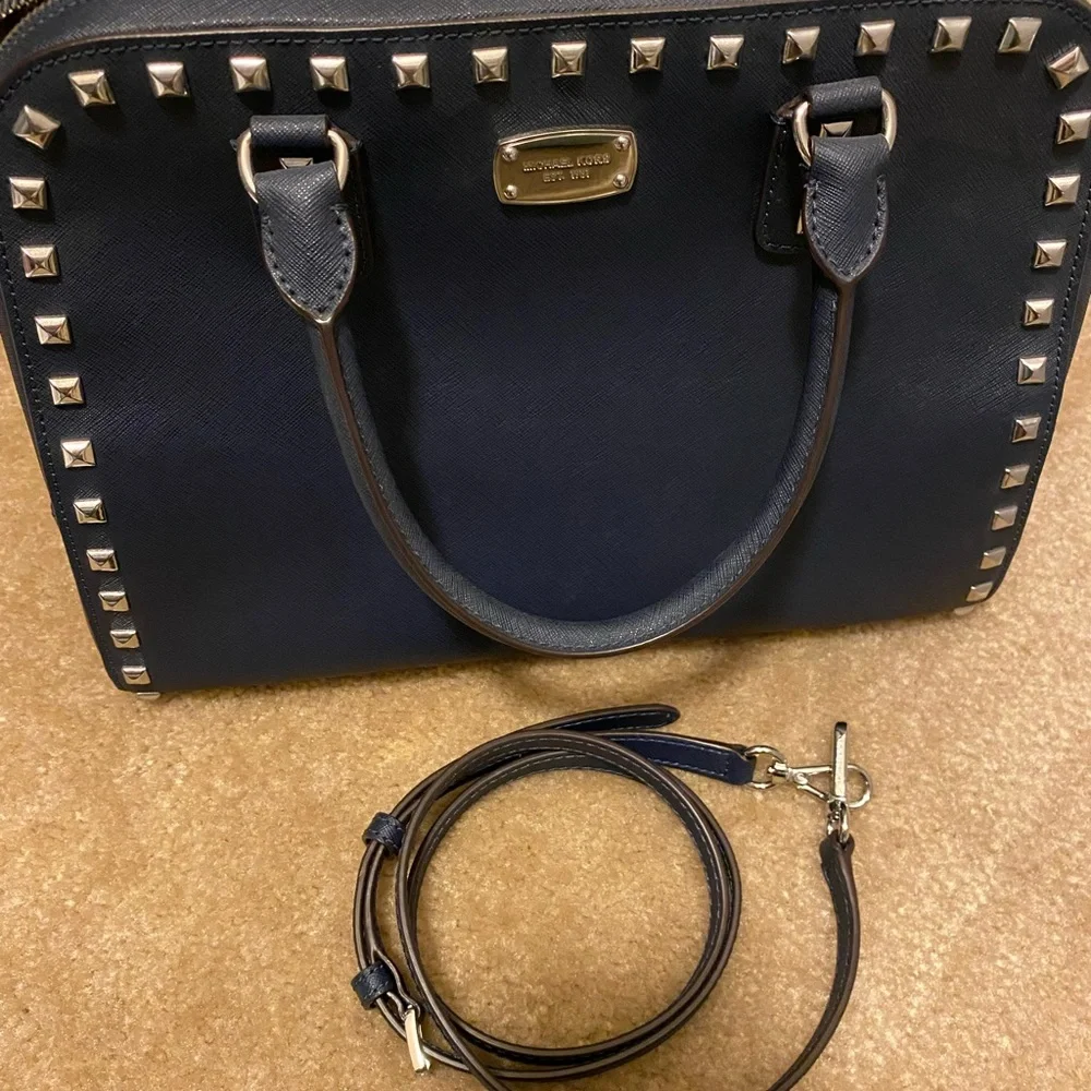 Navy Michael Kors Bag - large - Picture 1 of 5